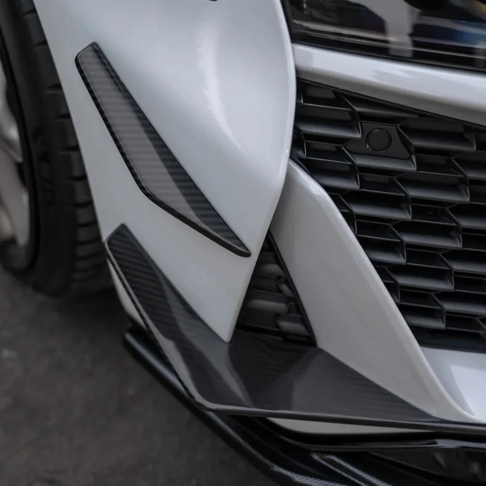 Performance Style Carbon Fiber Front Canards - Audi R8 (2019-2024) - Euro Auto Design