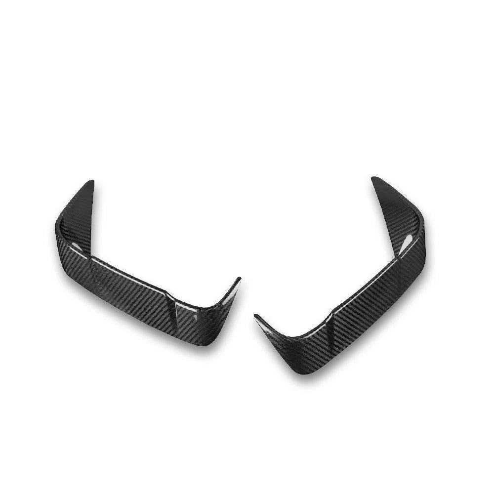 SQ Style Carbon Fiber Rear Bumper Splitters - G22/G23 4 Series.