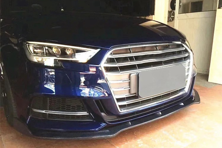 RS Style Carbon Fiber Front Lip - Audi S3 | A3 S-Line 8V.