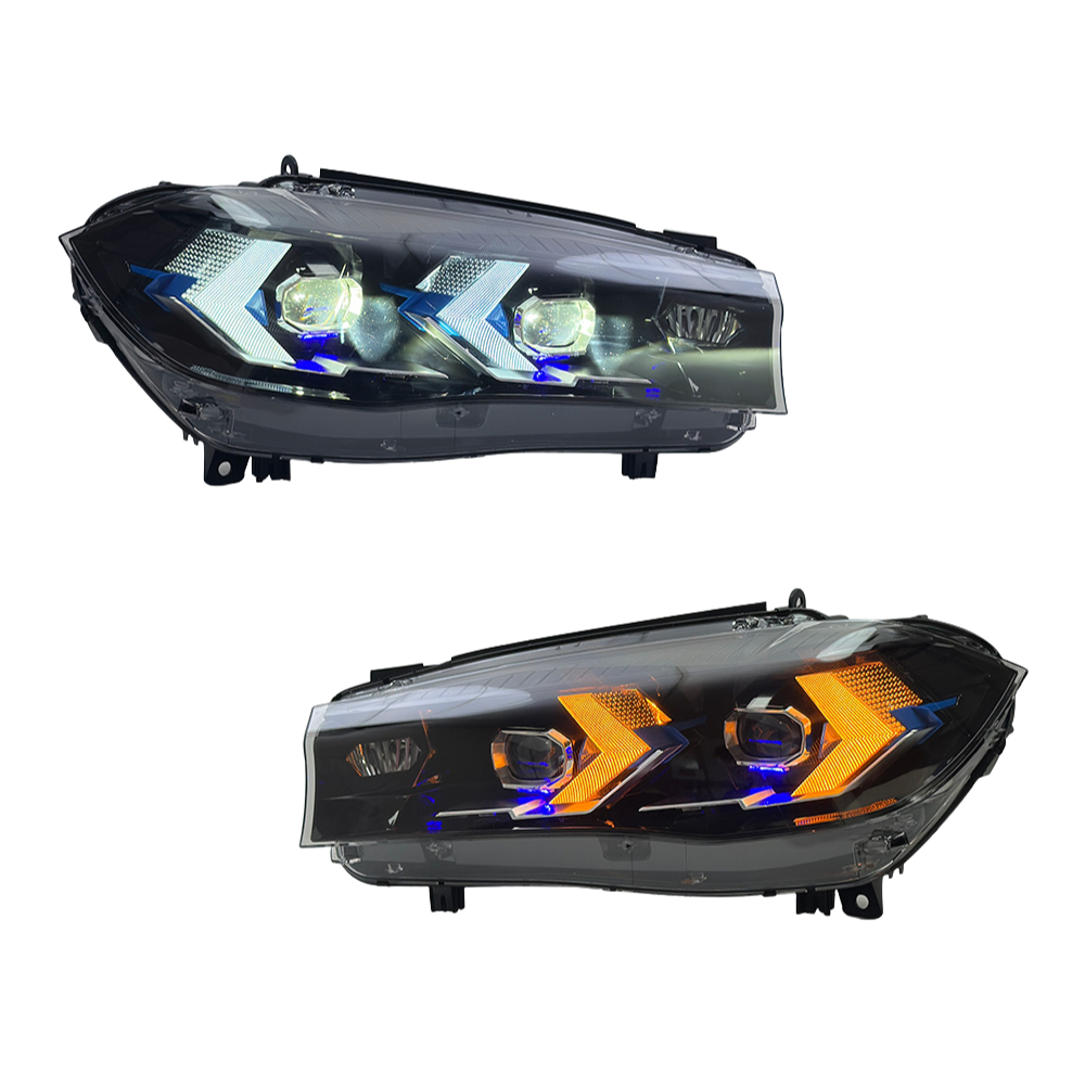 Snake Eyes Style LED Headlights - BMW F15 X5 | X5M (2014-2018)