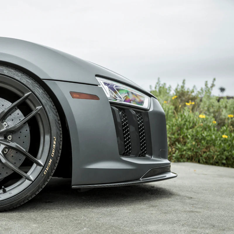 V Style Carbon Fiber Lip - Audi R8 (2016-2018) - Euro Auto Design
