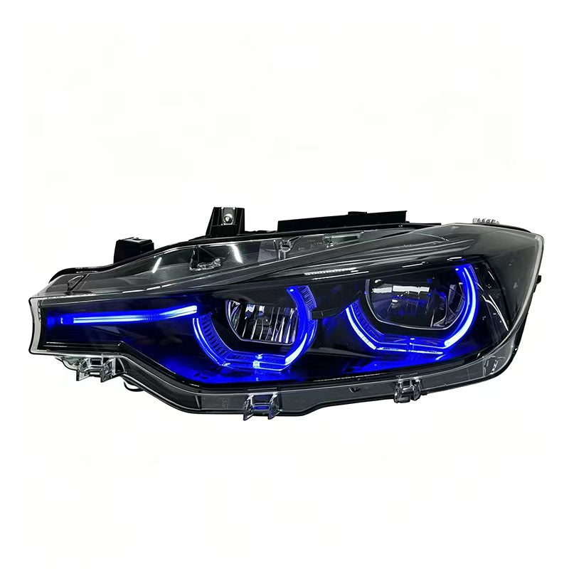 Multi-Color RGB LCI Style LED Headlights - BMW F30 3 Series