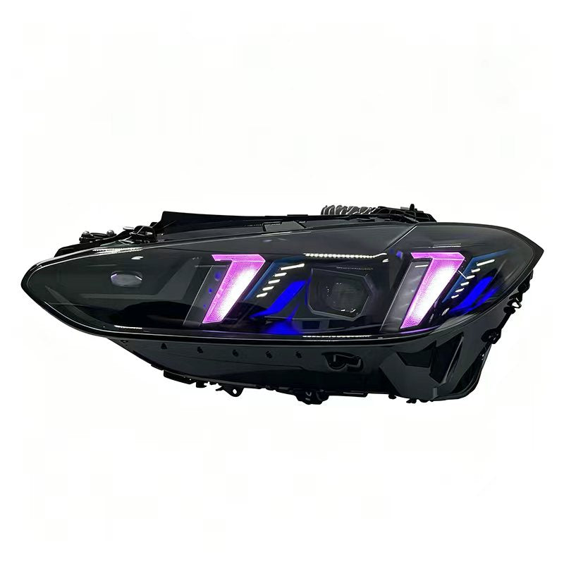 Multi-Color RGB Snake Eyes Style LED Headlights - BMW G8X M3/M4 | G22 4 Series