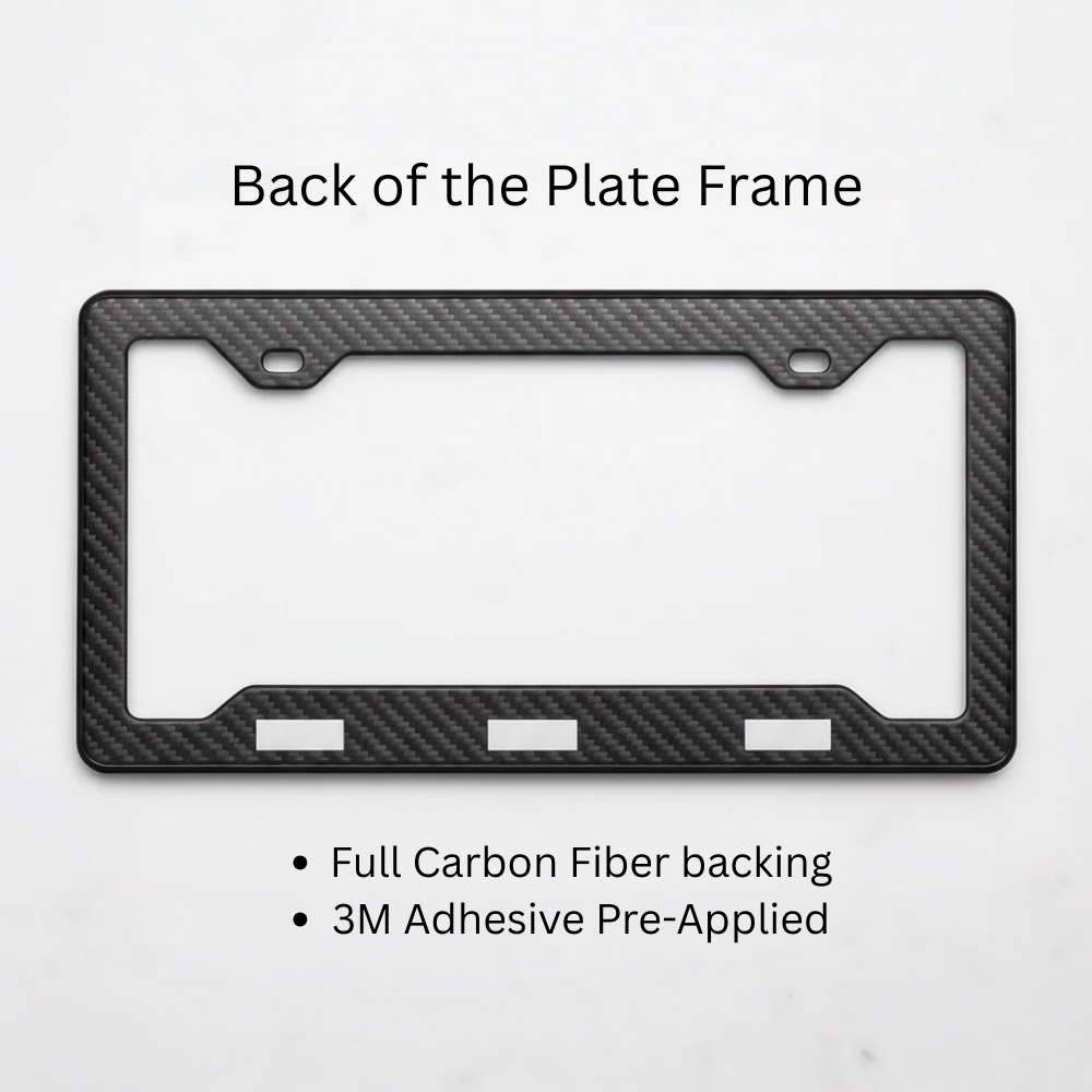 BMW M Performance Carbon Fiber License Plate Frame