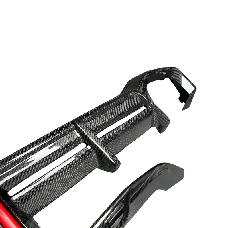 AE Style Carbon Fiber Diffuser - BMW F98 X4M