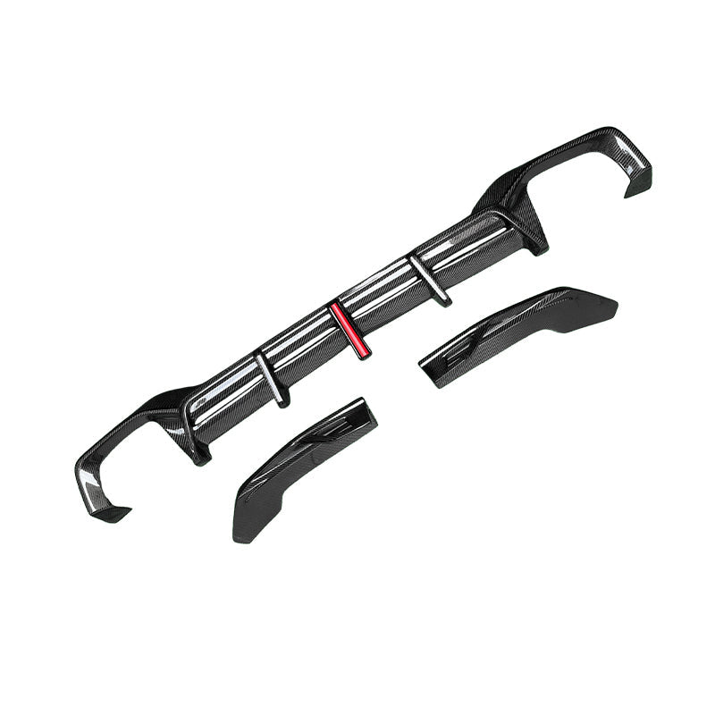 AE Style Carbon Fiber Diffuser - BMW F98 X4M