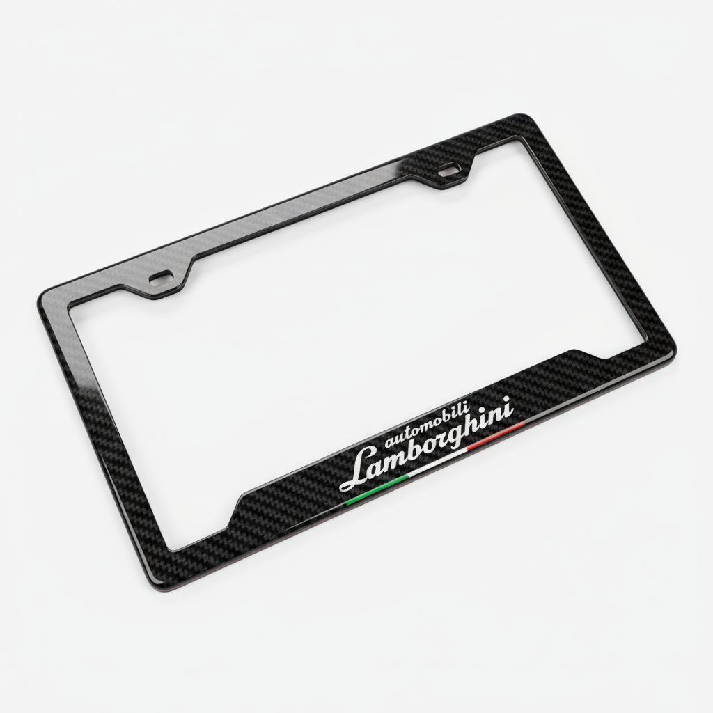 Lamborghini Carbon Fiber Plate Frame