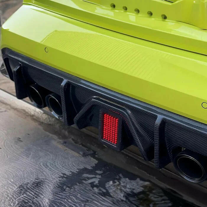 F1 Style V2 Carbon Fiber LED Diffuser - G80 M3 | G82/G83 M4.