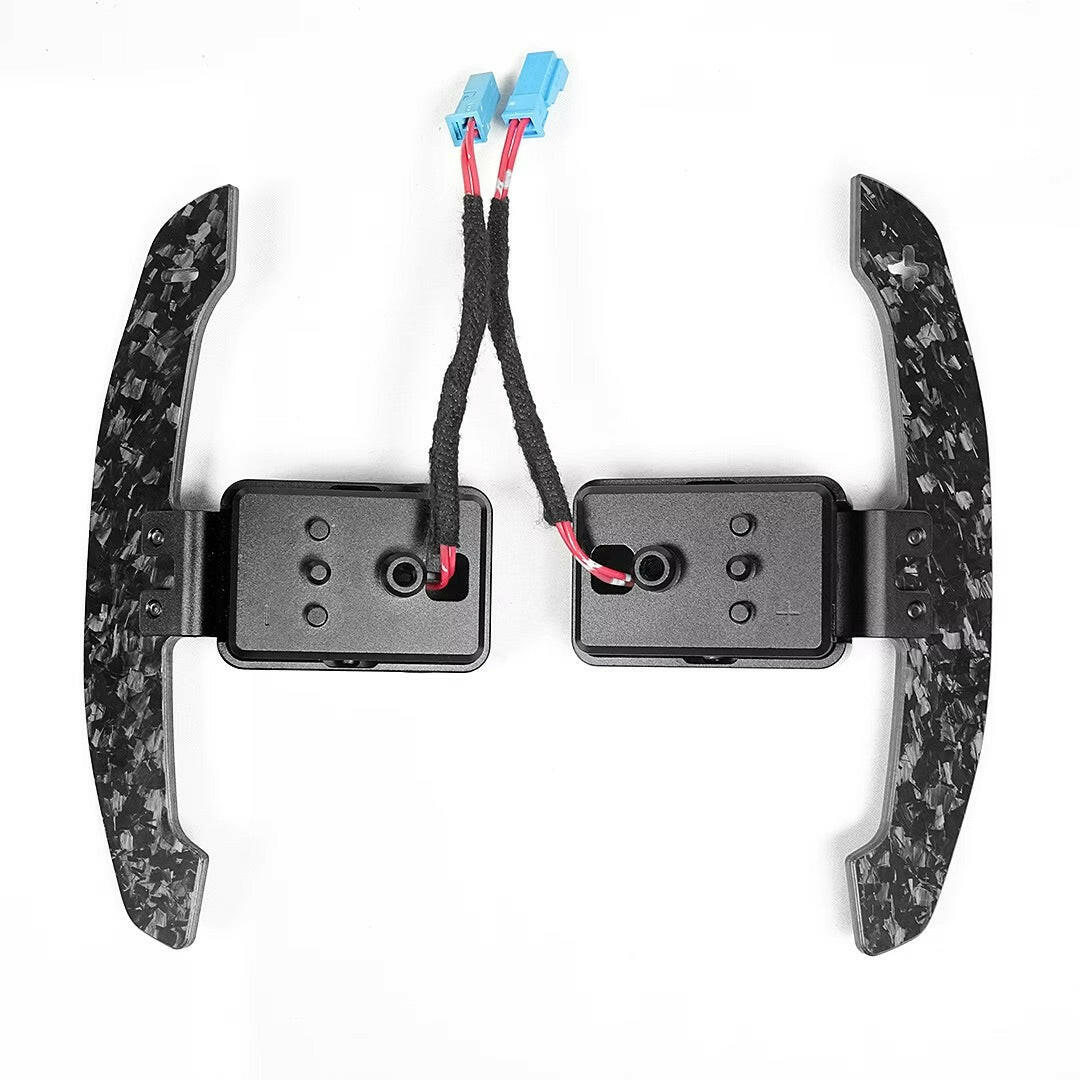 M Style Carbon Fiber Paddle Shifters - BMW F Chassis.