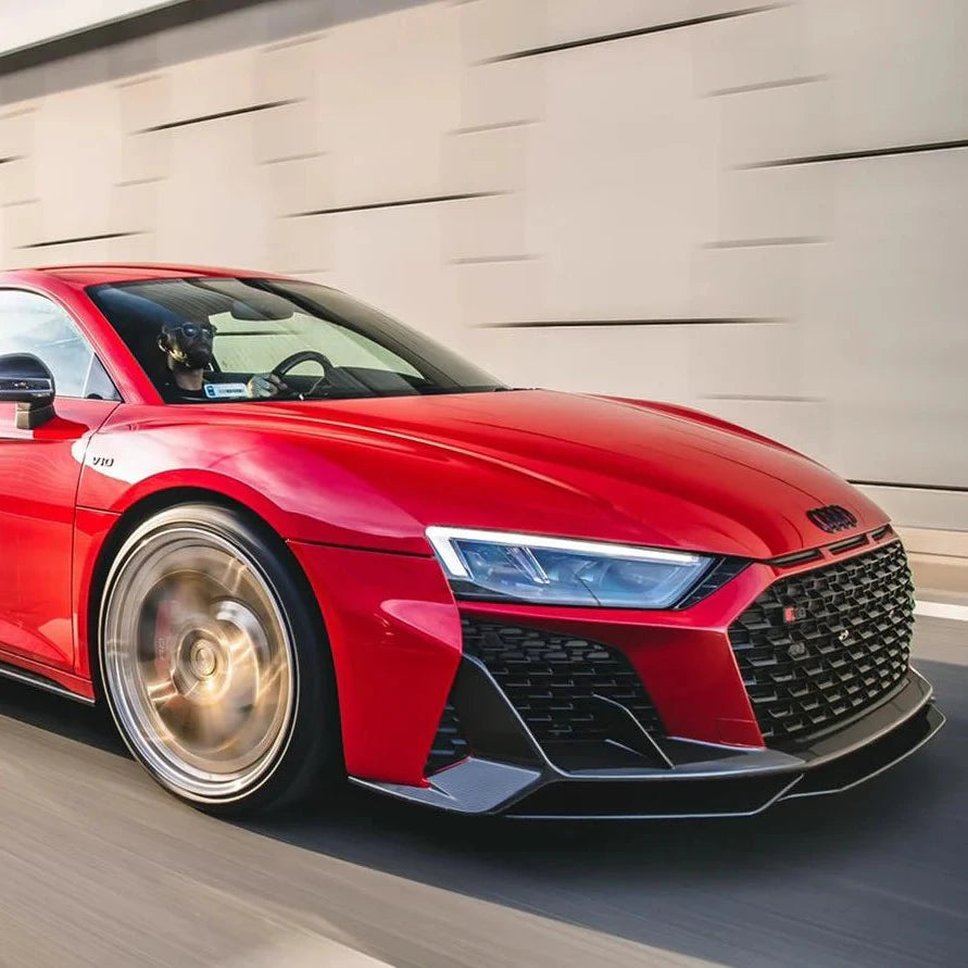 Capristo Style Carbon Fiber Front Lip - Audi R8 (2019-2024) - Euro Auto Design