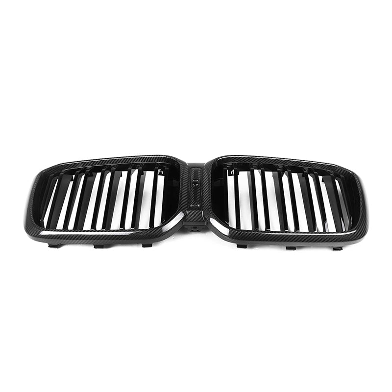 Dual Slat Carbon Fiber Grill - BMW F97 X3M | F98 X4M