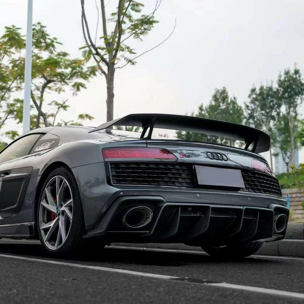 Paktechz Carbon Fiber Diffuser - Audi R8 (2019-2024).
