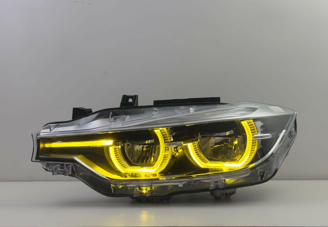 Switchback Dual-Color LCI LED Headlights – BMW F30 3 Series.