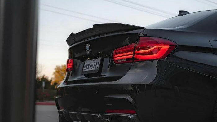 PSM Style Carbon Fiber Spoiler - F30 3 Series.