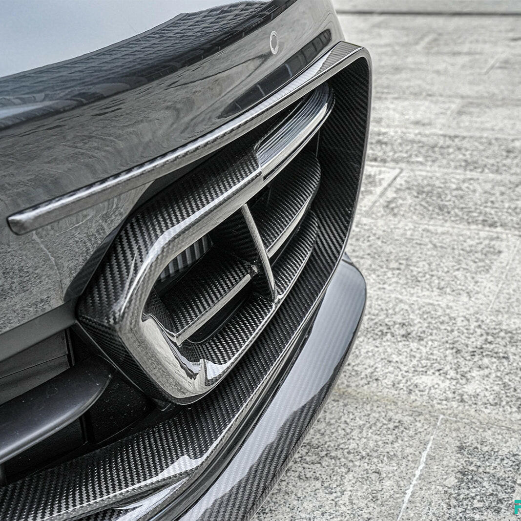 Paktechz Carbon Fiber Front Air Vent Trim - Porsche Panamera (971).