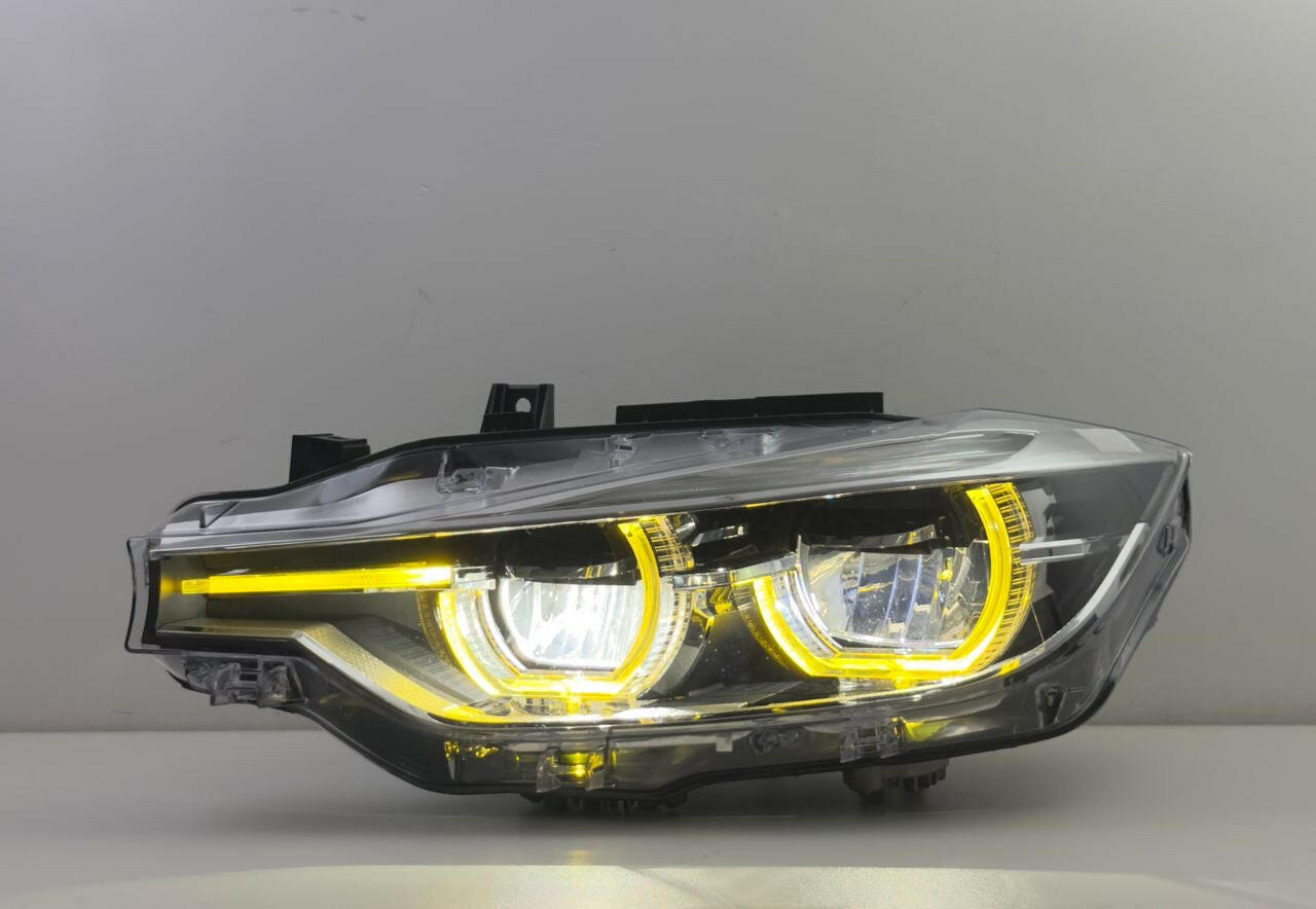 Switchback Dual-Color LCI LED Headlights – BMW F30 3 Series.