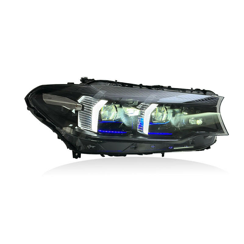 Snake Eyes Style LED Headlights - BMW F90 M5 & G30 5 Series (2018-2020).