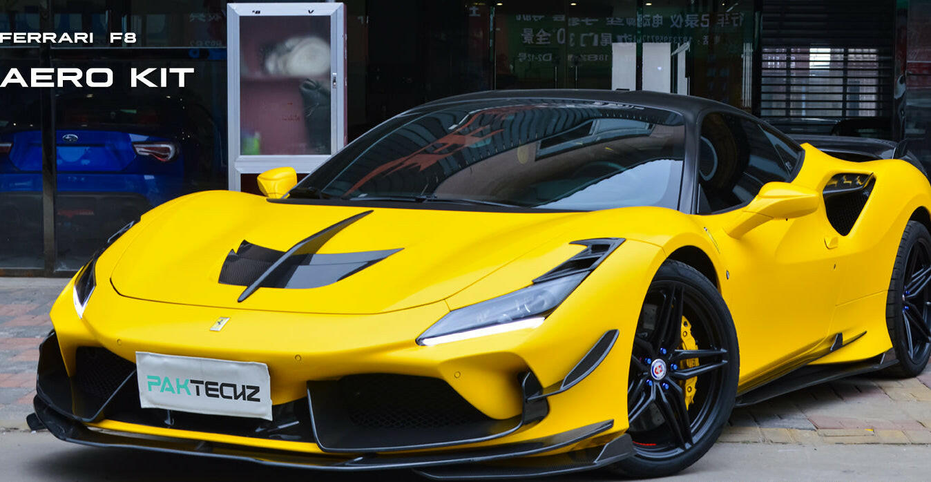 Full Paktechz Aero Kit - Ferrari F8 Tributo.