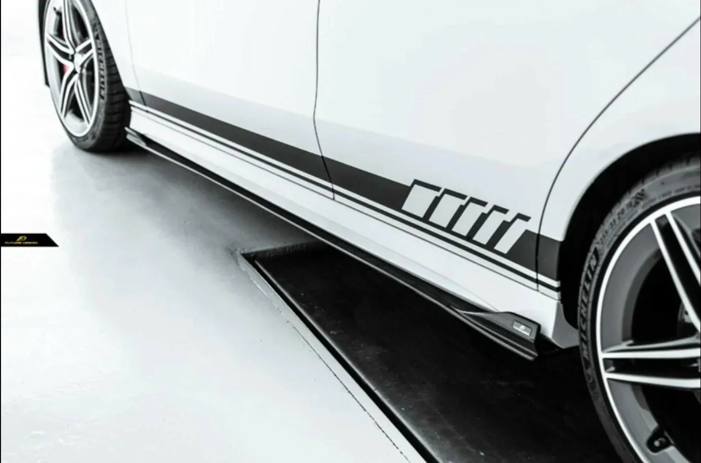 FD Style Carbon Fiber Side Skirts - C118 AMG CLA 45.