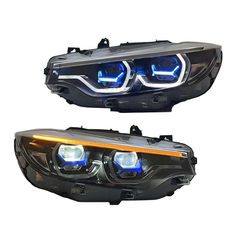 Ikon X Style Headlights - BMW F80 M3/F82 M4 & F32/F33/F36 4 Series