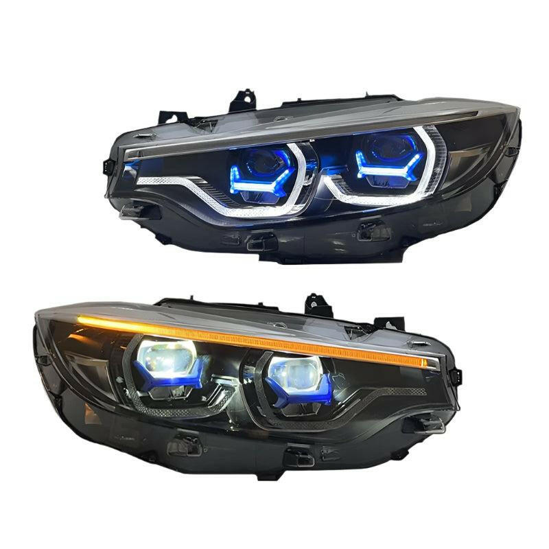 Ikon X Style Headlights - BMW F80 M3/F82 M4 & F32/F33/F36 4 Series.