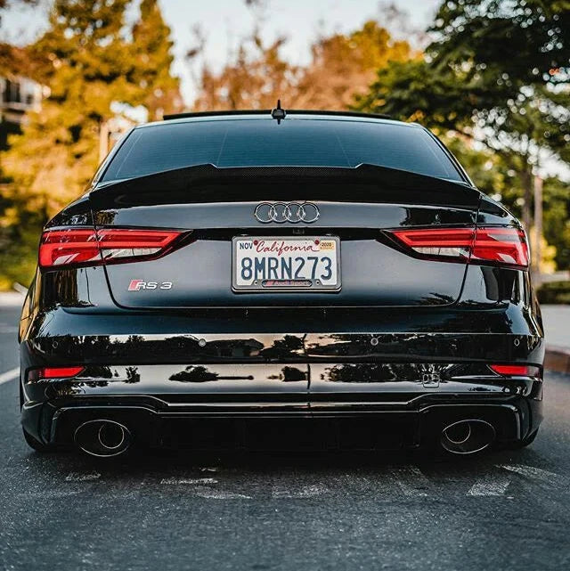 PSM Style Carbon Fiber Spoiler - Audi A3/S3/RS3 (2014-2020).