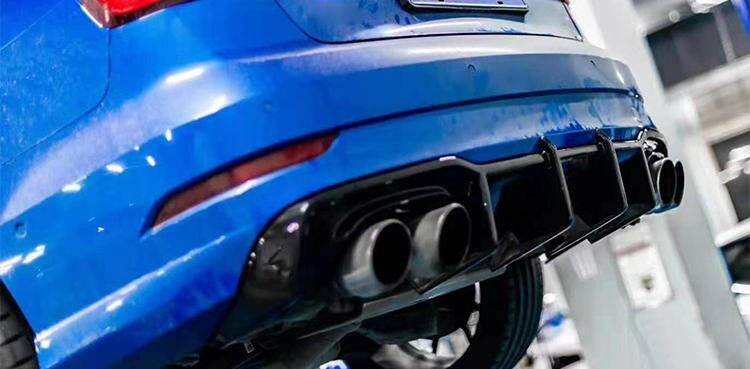 KB Style Carbon Fiber Diffuser - Audi S3 | A3 S-Line 8V.