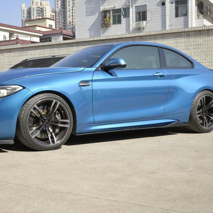 MTC Style Carbon Fiber Side Skirts - F87 M2.