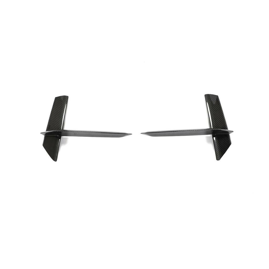 Carbon Fiber V2 Front Air Vent Trim - Audi RS6/RS7 C8.