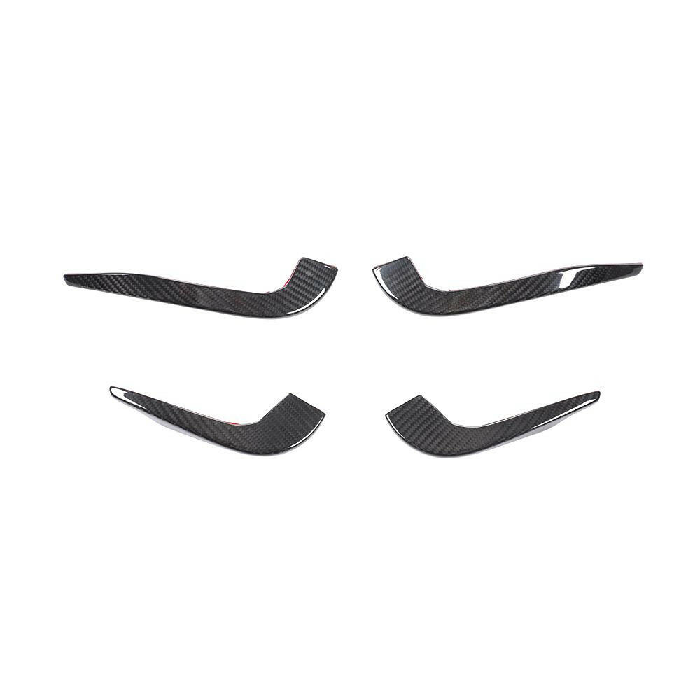 Carbon Fiber Front Canards - Audi RS3 (2017-2020).