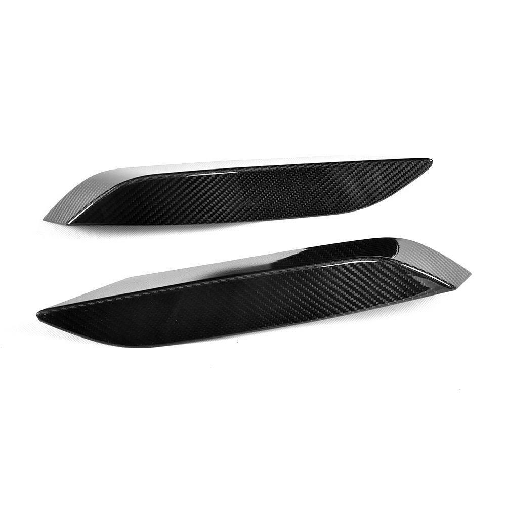 Carbon Fiber Front Bumper Upper Splitters - F80 M3 | F82/F83 M4.