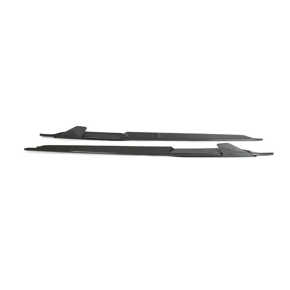 Capristo Style Carbon Fiber Side Skirts - Audi R8 (2019-2024).