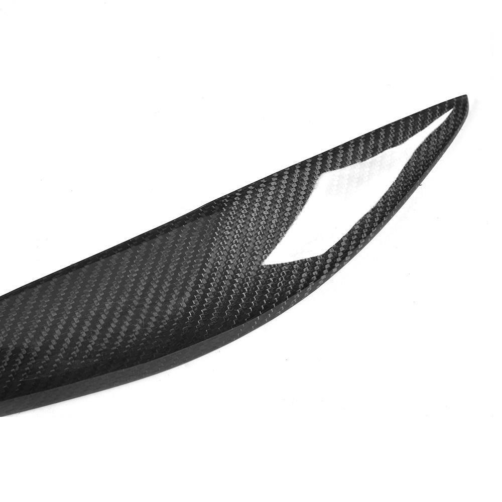 Carbon Fiber Eyelash Headlight Trim - F30 3 Series.