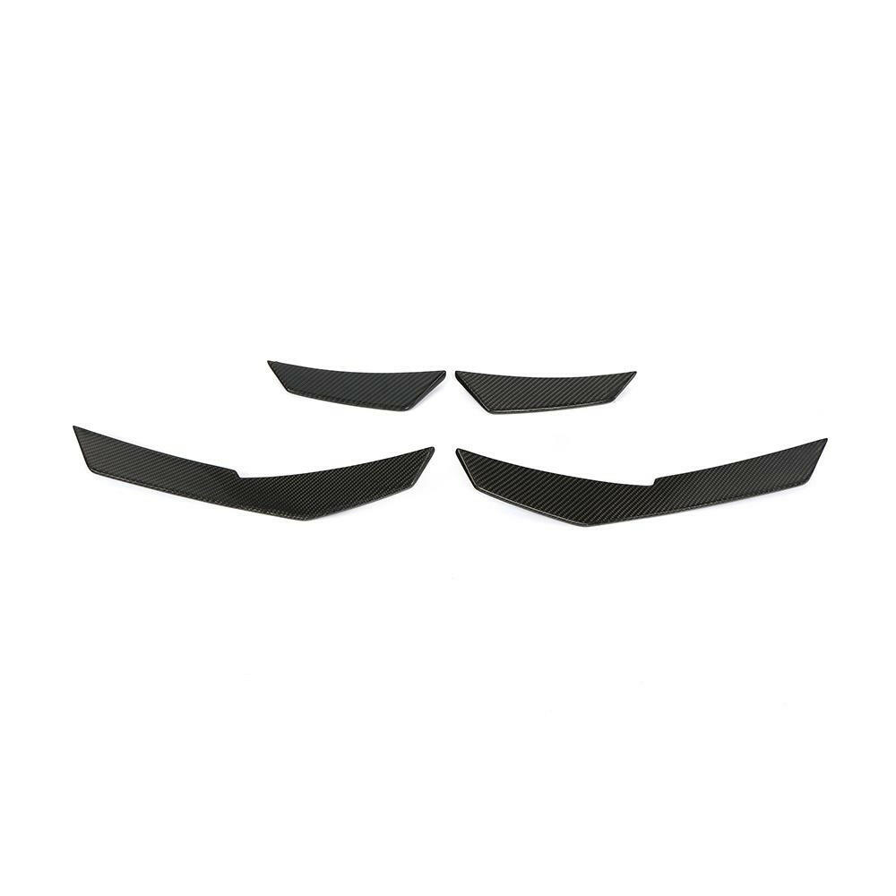 Performance Style Carbon Fiber Front Canards - Audi R8 (2016-2018).