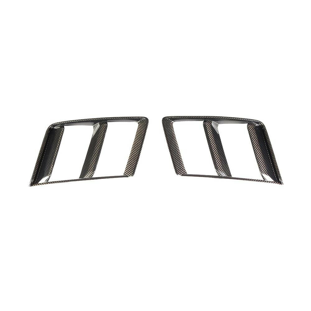 Carbon Fiber Front Bumper Air Vent Trim - Audi R8 (2016-2018).