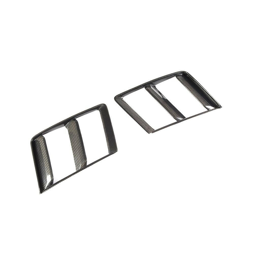 Carbon Fiber Front Bumper Air Vent Trim - Audi R8 (2016-2018).