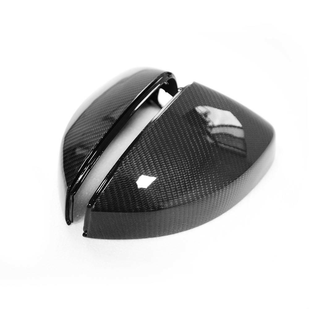 Carbon Fiber Mirror Caps - Audi A3/S3/RS3 (2014-2020).