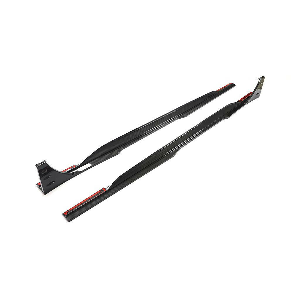 Euro Auto Style V1 Carbon Fiber Side Skirts - Audi RS6/RS7.