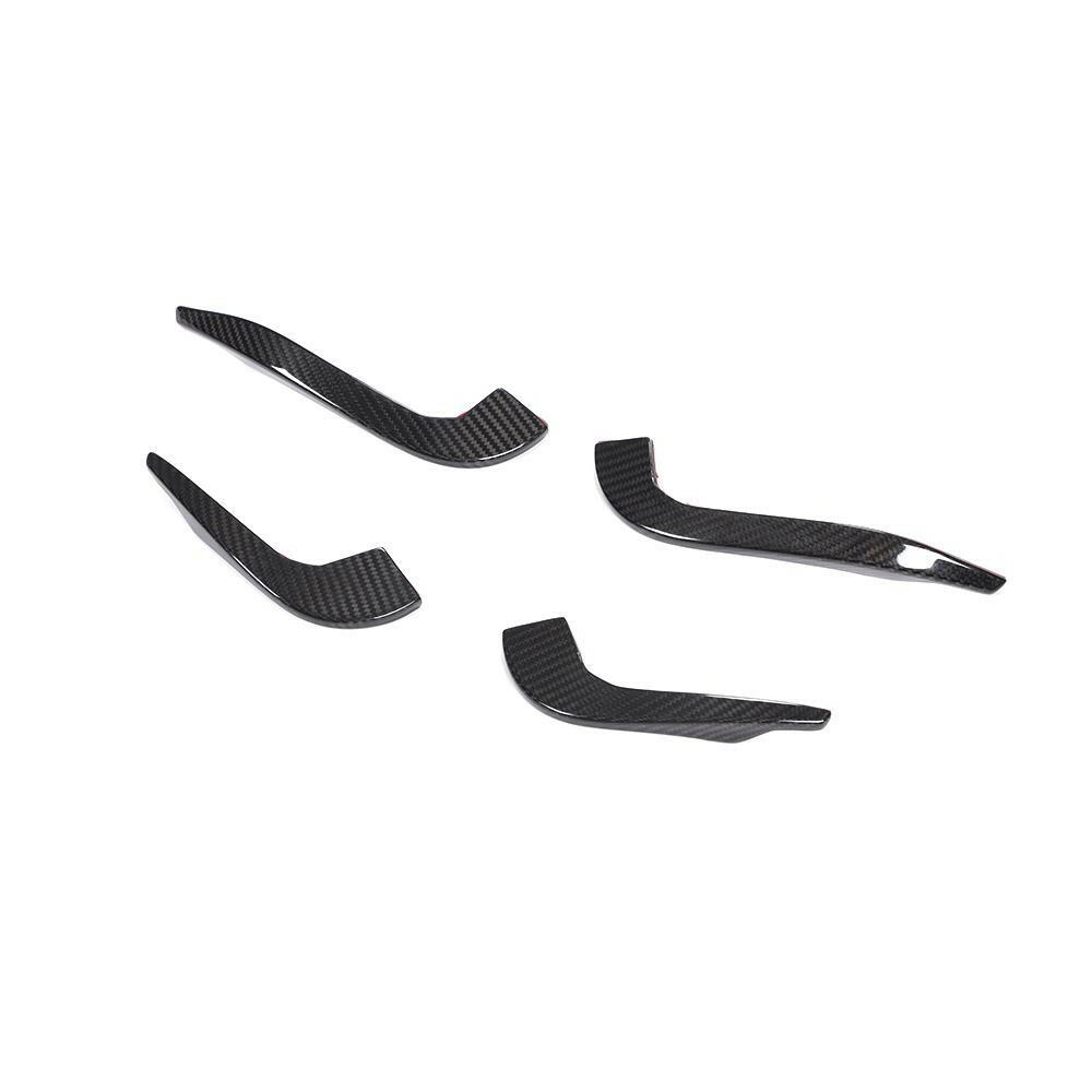 Carbon Fiber Front Canards - Audi RS3 (2017-2020).