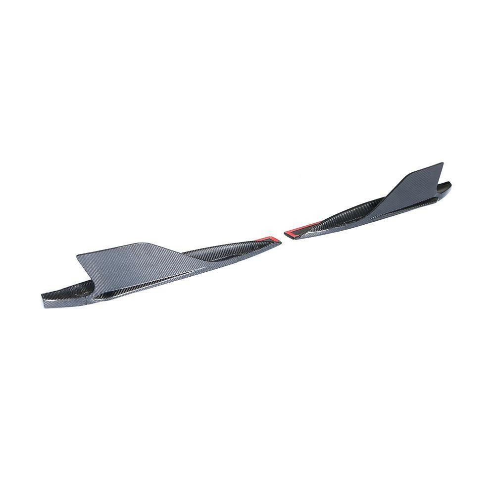Carbon Fiber Side Skirt Fins - Audi R8 (2016-2018).