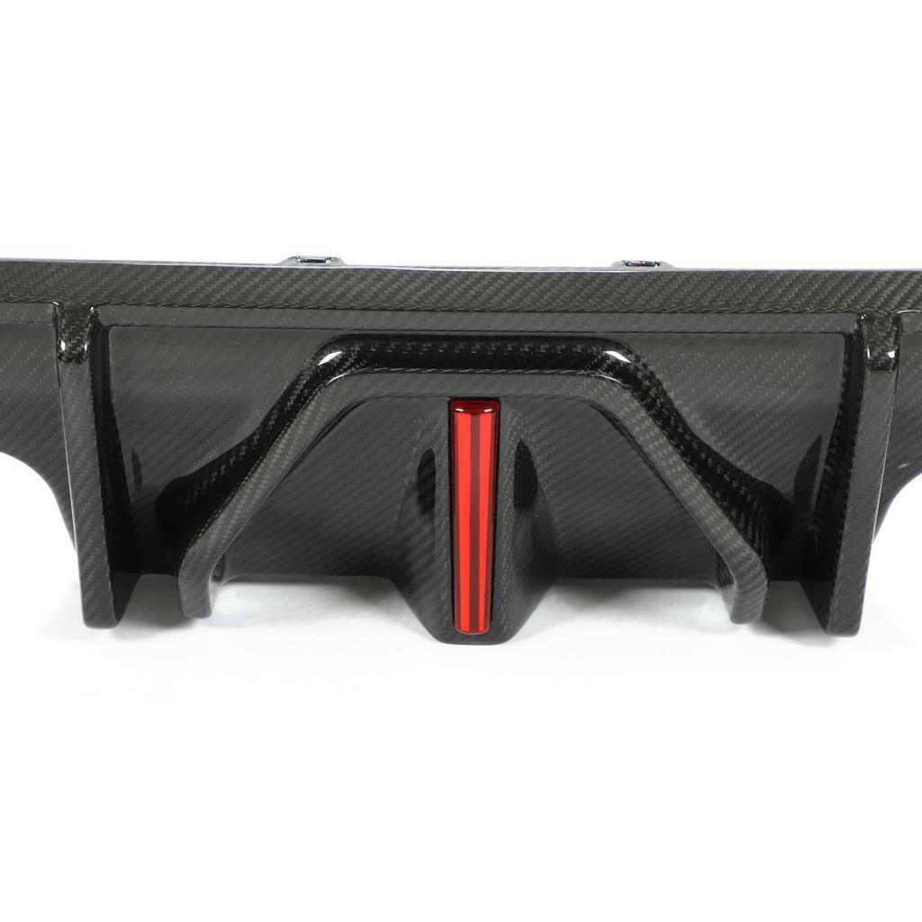 F1 Style V1 Carbon Fiber LED Fiber Diffuser - G80 M3 | G82/G83 M4.