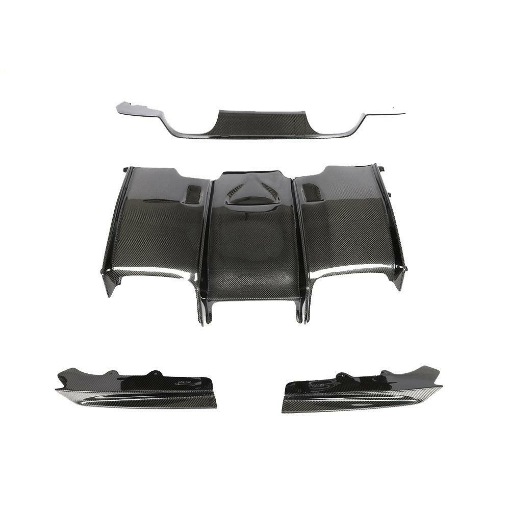 PSM Style Full Set Rear Carbon Fiber Diffuser - F80 M3 | F82/F83 M4.
