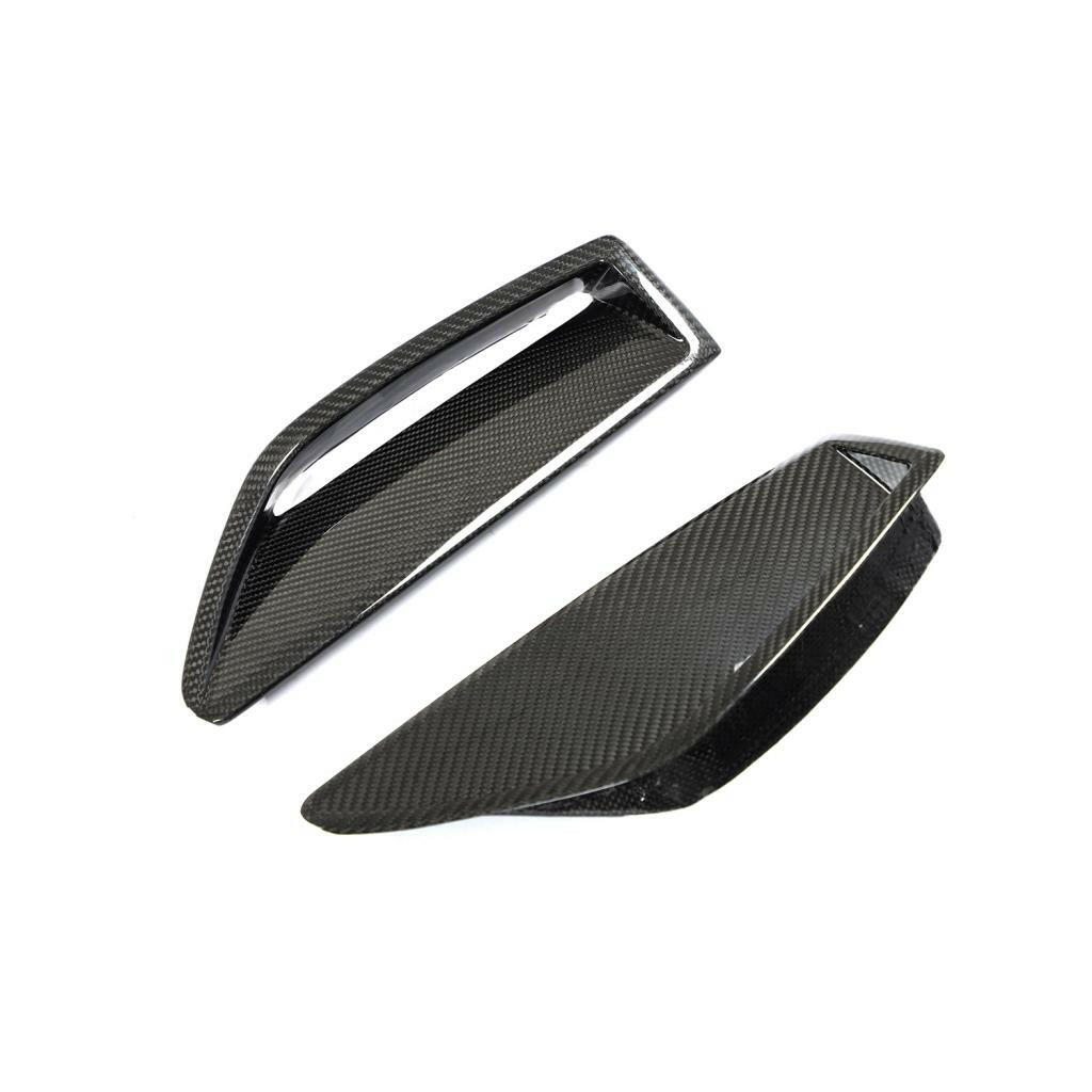 Carbon Fiber V1 Front Air Vent Trim - Audi RS6/RS7 C8.
