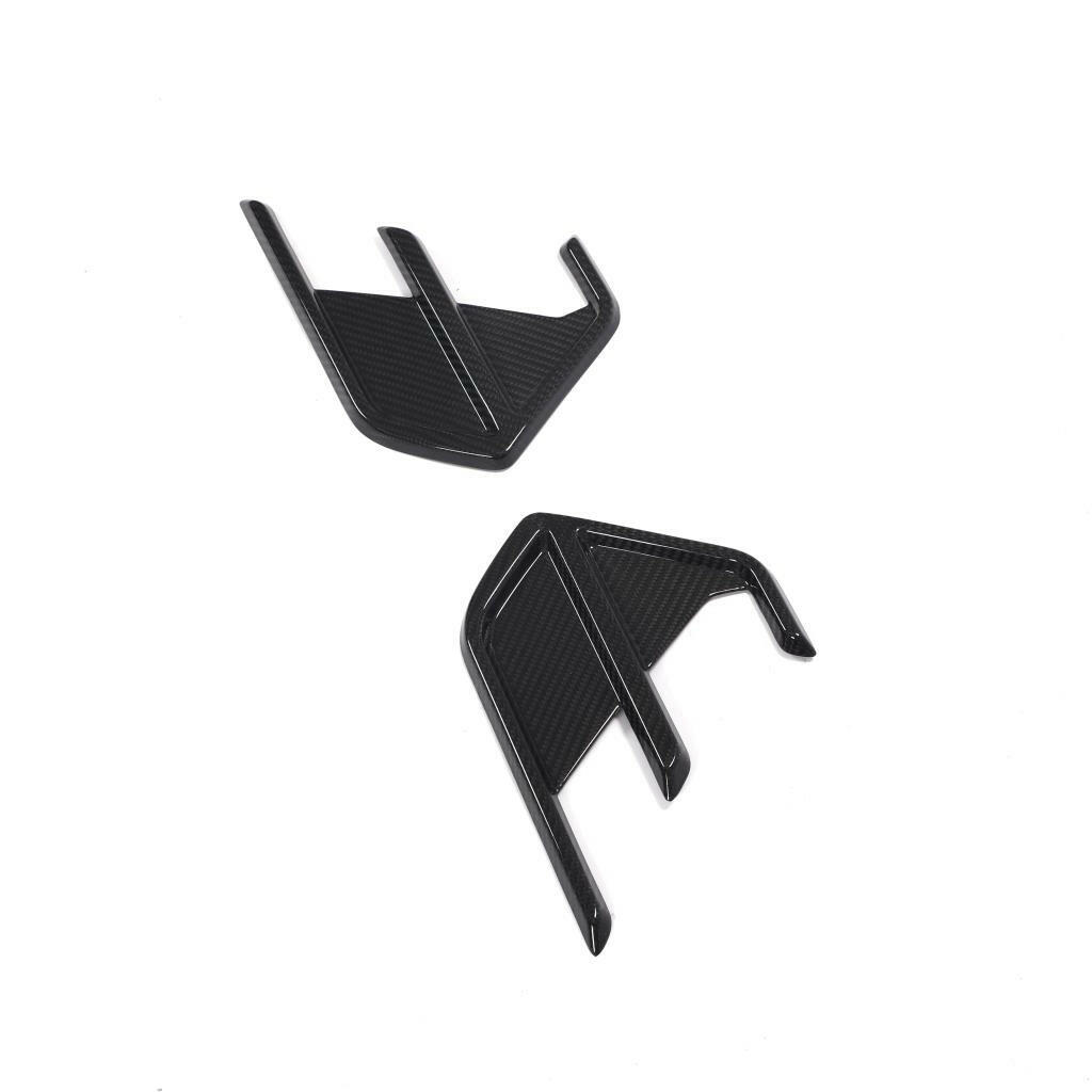 Euro Auto Style V1 Carbon Fiber Rear Bumper Canards - Audi R6/RS7 C8.