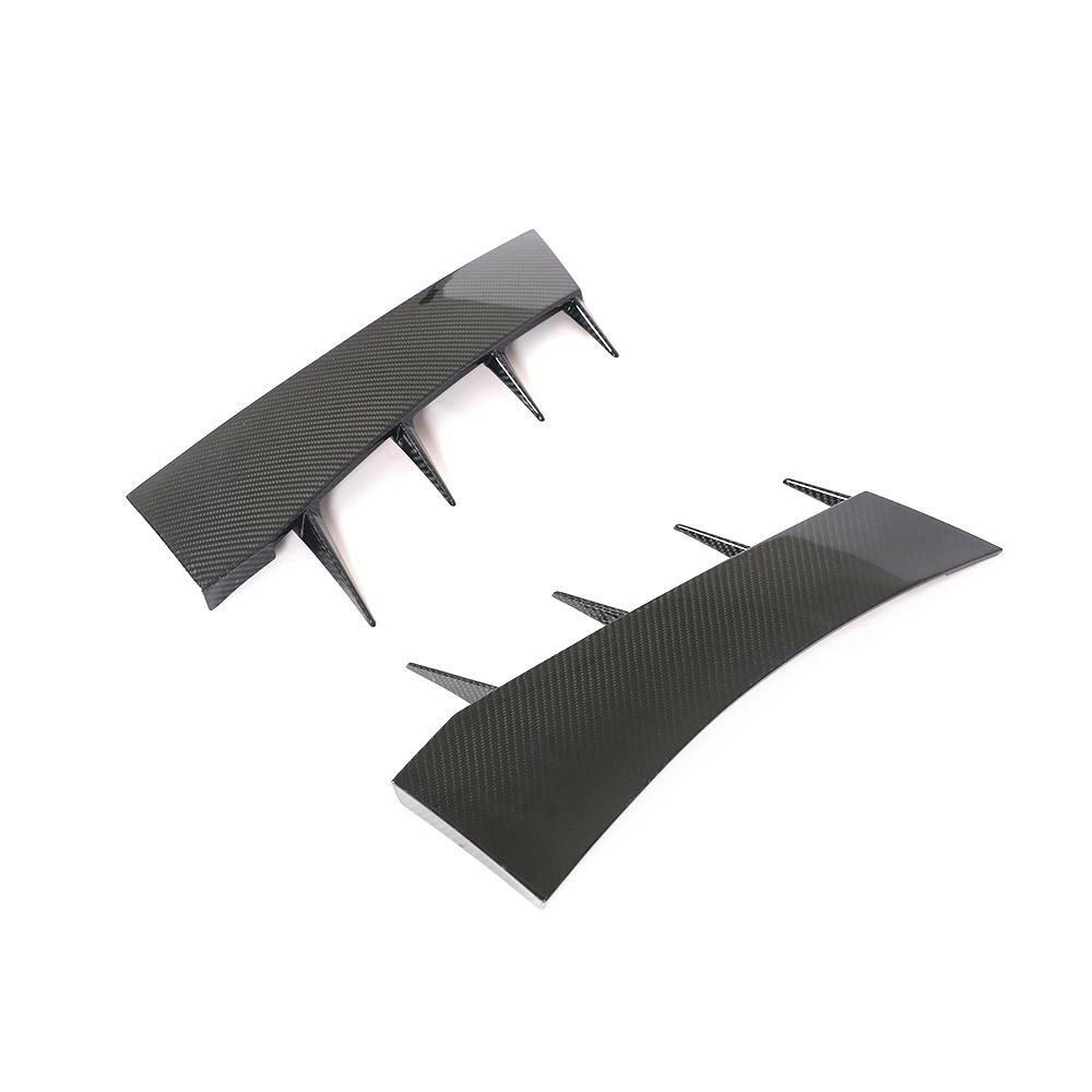 Carbon Fiber Front Canard Set V2 - Audi R8 (2016-2018).