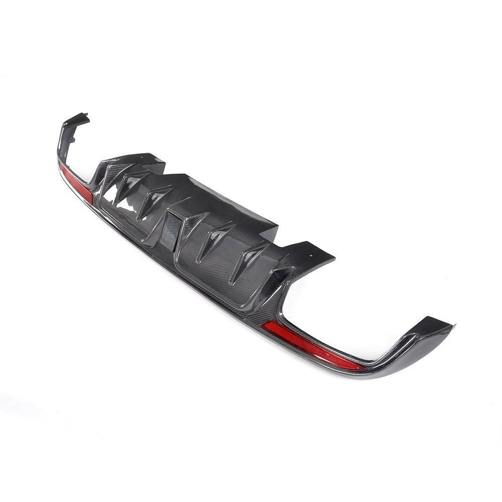 BRBS Style Carbon Fiber Diffuser - W205 AMG C63 Sedan.