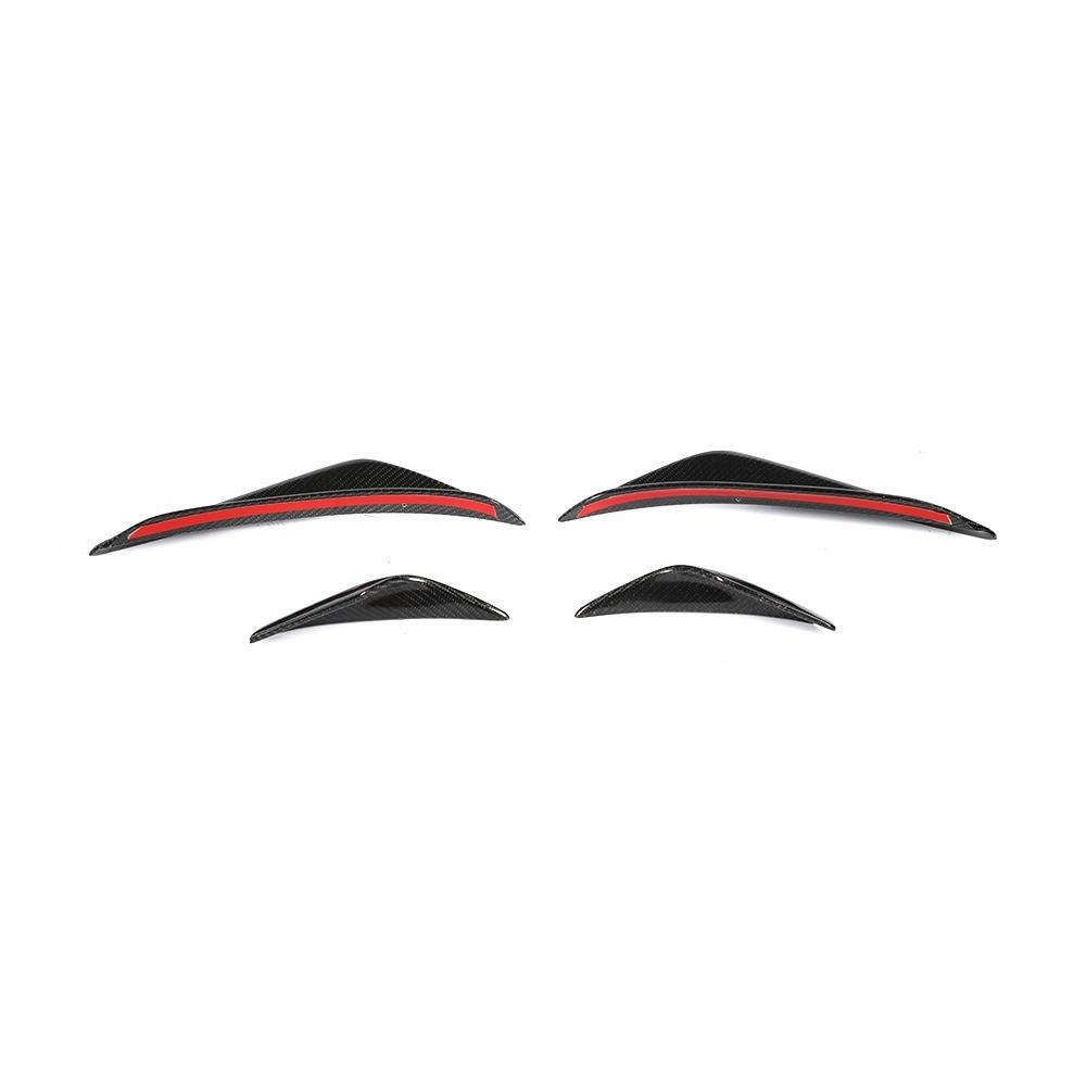 KA Style Carbon Fiber Front Canards - E92 M3.