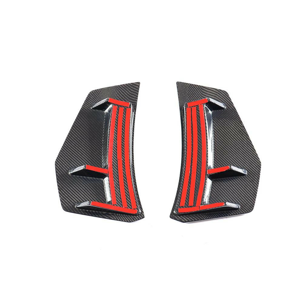 Carbon Fiber Rear Bumper Side Vent Trim - Audi R8 (2016-2018).