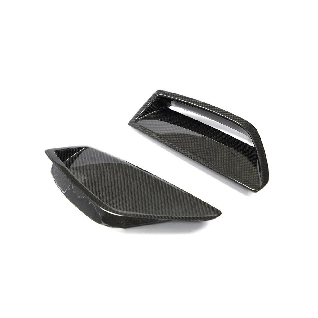 Carbon Fiber V1 Front Air Vent Trim - Audi RS6/RS7 C8.