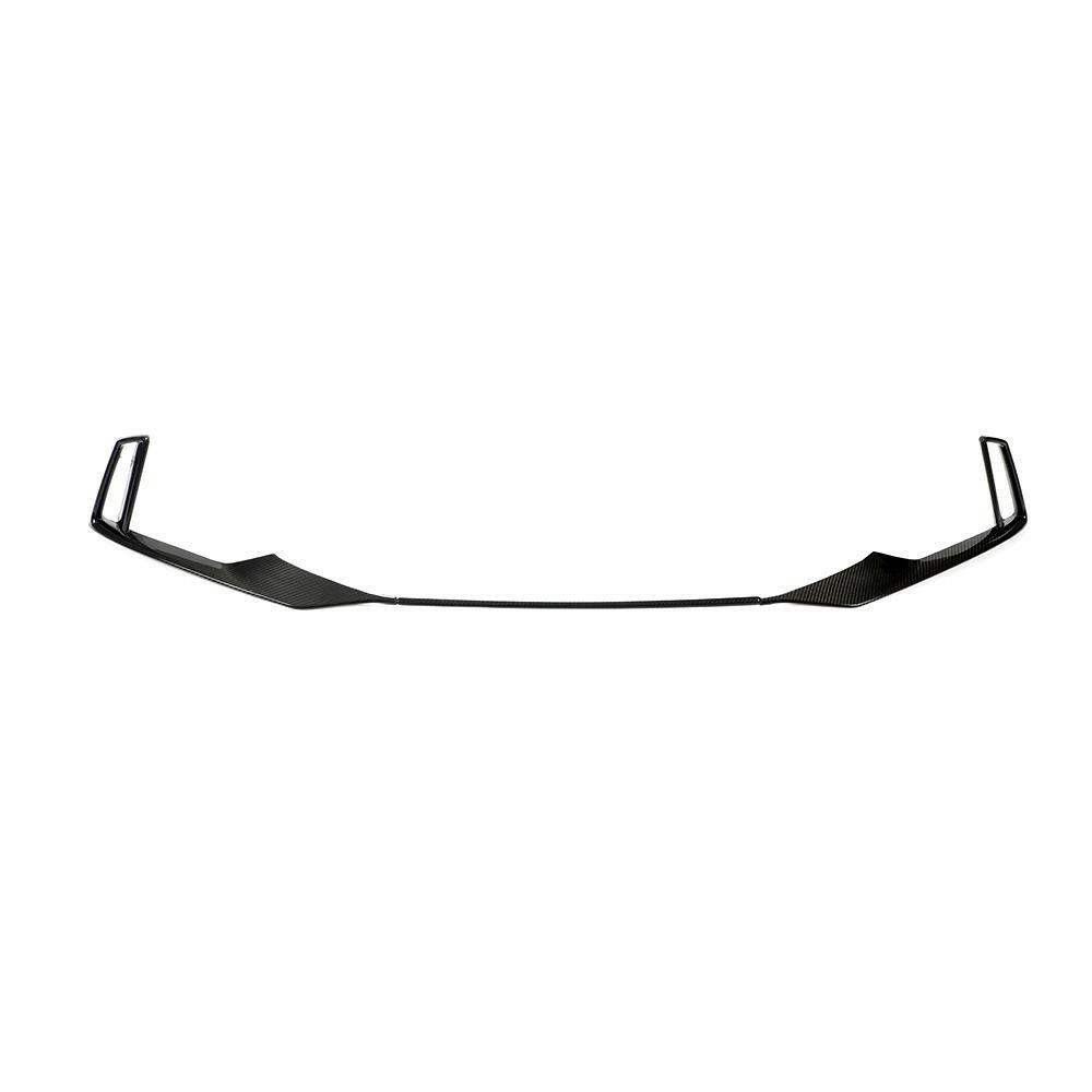 Carbon Fiber Front Bumper Trim - Audi RS3 (2017-2020).